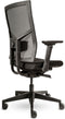 Workliving Zuidas Mesh Black Edition - Bureaustoel Ergonomisch Design (N)EN 1335
