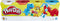 Play-Doh - 4-pack - 4 potjes van 85 gram met levendige kleuren (4 stuks)