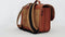 Own Stuff Lederen Boekentas Dino - Chestnut - Lagere school
