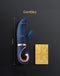 G Vibe - Gentley - Rabbit Vibrator - G-Spot en Clitoris Stimulatie - Siliconen - Blauw/Goud