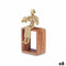 Decoratieve figuren Viool Gouden Hout Metaal 13 x 27 x 13 cm