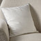 Riviera Maison Kussenhoes 50x50 - Lush Stripy Lace Pillow Cover - Wit