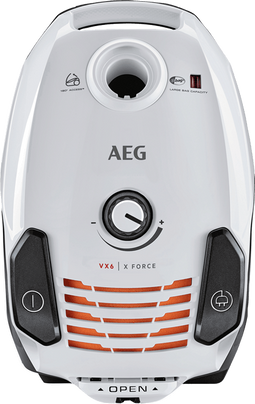 AEG VX6-2-IW-5 - Stofzuiger met zak - Sterke zuigkracht - Wit (5 stuks)
