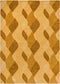 Vloerkleed Brink & Campman Decor Riff Straw Yellow 98206 - maat 140 x 200 cm