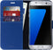 Accezz Hoesje Geschikt voor Samsung Galaxy S7 Edge Hoesje Met Pasjeshouder - Accezz Wallet Softcase Bookcase - Donkerblauw