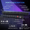 4x4 HDMI Matrix 4K 60Hz met ARC, Audio Extractor en Afstandsbediening