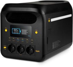 Aqiila PowerBird S1800V2 - Draagbare Powerstation 1800W 1229Wh - 12 Uitgangen 3x AC USB-C/A 12V LED-lamp App bediening