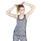 Elle Sport ES2268 - Top - Aansluitend - Kleur: zwart/wit