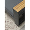 Garden Impressions Cube Loungebank Teak - Black