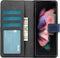 iMoshion Hoesje Geschikt voor Samsung Galaxy Z Fold 3 Hoesje Met Pasjeshouder - iMoshion Luxe Bookcase - Blauw