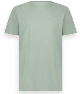 LEBASQ The Baker - T-shirt - Korte mouw - Biologisch katoen 200 GSM - Sage Groen - M