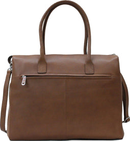 Gigi Fratelli Dames Leren Laptoptas 15 inch Romance ROM0038 Saddle