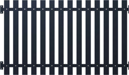 vidaXL - Schuttingpaneel - 170,5x100 - cm - gepoedercoat - staal - antraciet