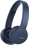 Sony WH-CH510 - Draadloze hoofdtelefoon - 35 uur batterijduur - Blauw