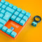 Blade Representaciones - Mechanisch Toetsenbord TKL - Blauwe Schakelaar Verlichting - 350 x 125 x 30 mm