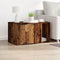 vidaXL - Kattenbakkast - 80x50x45 - cm - bewerkt - hout - oud - houtkleurig