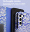 iMoshion Hoesje Geschikt voor Samsung Galaxy S23 Hoesje Met Pasjeshouder - iMoshion Design Bookcase smartphone - Meerkleurig / White Blue Stripes