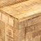 vidaXL - Nachtkastje - 40x30x50 - cm - massief - mangohout