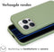 imoshion Hoesje Geschikt voor iPhone 15 Pro Hoesje Siliconen - imoshion Color Backcover - groen