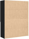 vidaXL - Wasmachinekast - 70,5x25,5x90 - cm - zwart - eikenkleurig