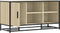 vidaXL - Schoenenbank - 100x40x53,5 - cm - bewerkt - hout - en - metaal - sonoma - eiken