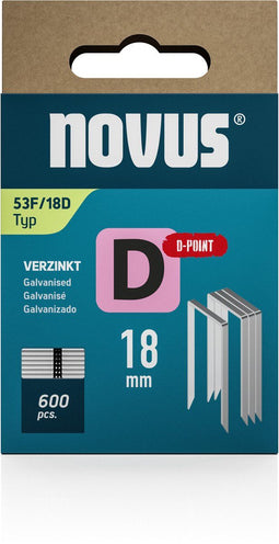 Novus Tools 042-0794 - Nieten Type 53F - 18 mm x 11.3 mm - 600 stuk(s)