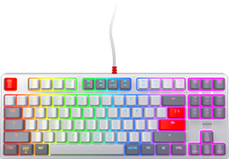 CHERRY XTRFY K4V2 - TKL Gaming Toetsenbord - CHERRY MX2A Red-switches - RGB Verlichting (7340086914536)