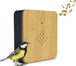 QLT Vogelhuisje met Natuurgeluiden - Box met Vogelgeluiden - Werkzaam op Batterijen - Automatische