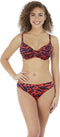 Freya Tiger Bay - Plunge Bikini Top - Diep decolleté - Rood