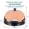 Emerio Pizzarette - Pizza oven voor 6 personen - 1200W vermogen - Handgemaakte terracotta koepel