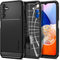 Spigen Rugged Armor - Samsung Galaxy A14 5G - TPU back cover met Air Cushion technologie - Zwart