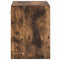 vidaXL - Garagewandkast - bewerkt - hout - gerookt - eiken
