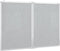 vidaXL Whiteboard magnetisch inklapbaar 100x80x1,7 cm aluminium