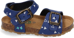 Bunnies JR Bonny Beach - Sandalen - Leer - Blauw/Print