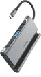 Hama 00200102 - USB-C-hub met 7 aansluitingen - 4K HDMI - Grijs