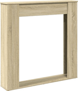 vidaXL - Haardombouw - 100x20x100 - cm - bewerkt - hout - sonoma - eikenkleurig