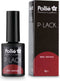 Semi-permanent Nagellak P-Lack Eurostil DARK ROUGE Dark Rouge (9 gr)