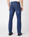 Wrangler Jeans Straight Dark Stone – Voorzien Van Middelhoge Taille En Authentieke Straight Fit En