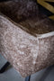 PTMD Levin Eetkamerstoel - 47 x 63 x 84 cm - Metaal - Beige