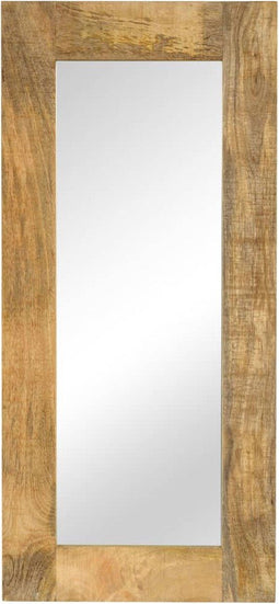 vidaXL - Spiegel - 50x110 - cm - massief - mangohout
