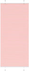 vidaXL - Plissé - rolgordijn - 90x200 - cm - stofbreedte - 89,4 - cm - polyester - roze