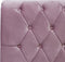 AVALLON - Tweepersoonsbed - Roze - 160 x 200 cm - Fluweel