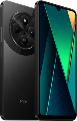 Poco C75 - Smartphone - 6GB RAM - 128GB opslag - Zwart