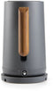 DOMO DO9268WK - Waterkoker - 1,7L 2200W 360° draaibaar - Grijs met houtlook