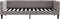 vidaXL - Slaapbank - 90x200 - cm - stof - taupe