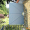 vidaXL - Terrasscherm - inklapbaar - 240x160 cm - grijs