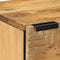 vidaXL - Nachtkastje - 40x33x46 - cm - massief - mangohout - bruin