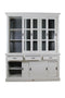 HSM Collection Buffetkast Provence - 180 cm - wit/grijs