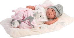 Llorens Reborn Pop Met Aankleed Kussen 42Cm