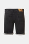 Petrol Industries Heren Denim Short - Slim Fit - Stretch - Elastische Tailleband - Zwart - Maat XL